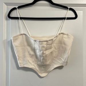 Vici spaghetti strap crop top